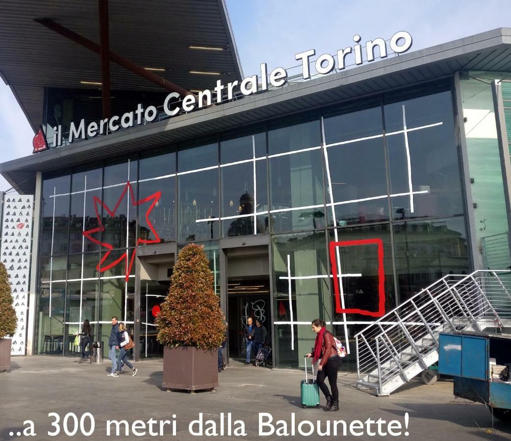 La Balounette - Pittoresco Attico Centrale Con Vista Sui Monti Turijn Buitenkant foto
